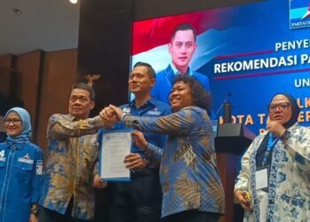 Demokrat usung Riza Patria-Marshel Widianto untuk Pilkada Tangsel