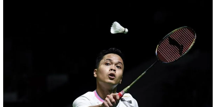 Ginting tampil dominan dan raih kemenangan pertama dalam fase grup
