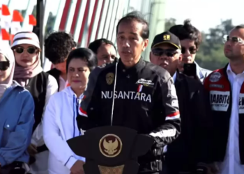 Presiden resmikan Jembatan Pulau Balang infrastruktur pendukung IKN