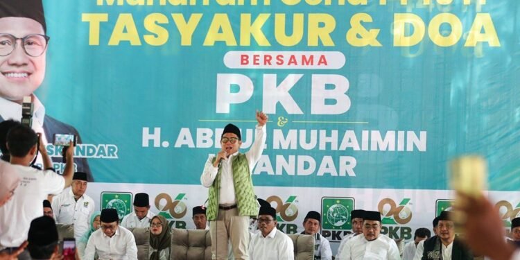 Ketua Umum PKB peringati Muharam dengan santuni 4.444 anak yatim piatu