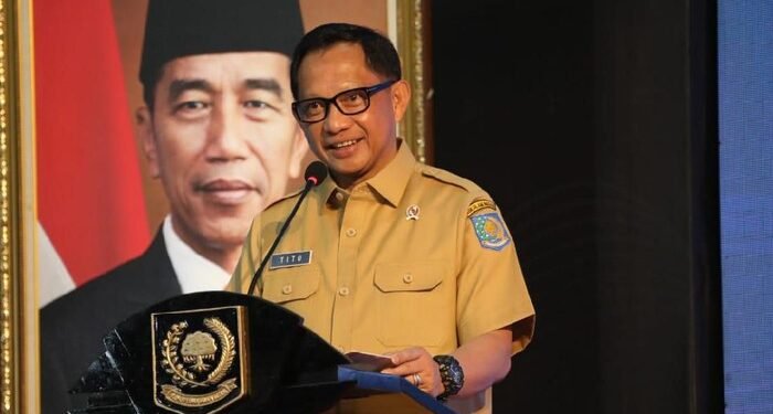 Mendagri: 517 kepala daerah simak arahan Presiden di Istana Negara IKN