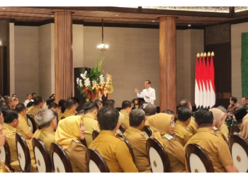 Presiden Jokowi beri arahan kepala daerah: Selamat datang di Ibu Kota Nusantara