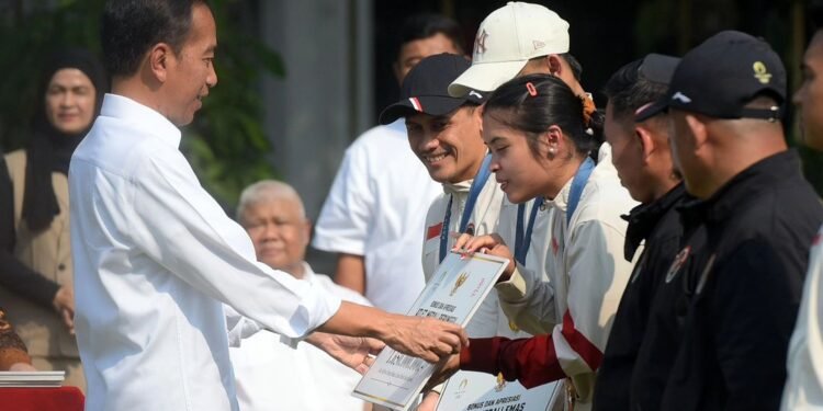 Presiden sampaikan terima kasih dan penghargaan kepada atlet Olimpiade