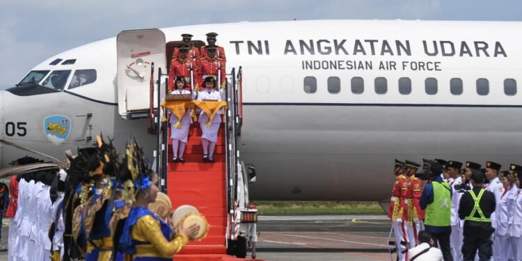 Duplikat Bendera Pusaka tiba dan disimpan di Istana Negara IKN
