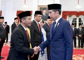 Presiden Jokowi lantik Bahlil Lahadalia sebagai Menteri ESDM