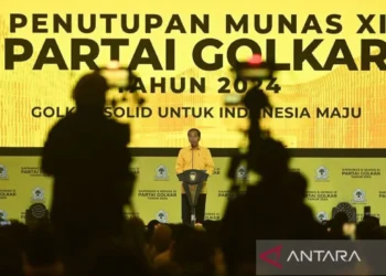 Presiden Jokowi tutup Munas Golkar 2024